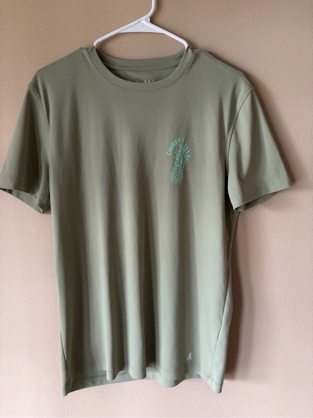Chubbies Men's Olive Green Graphic Pineapple Tee